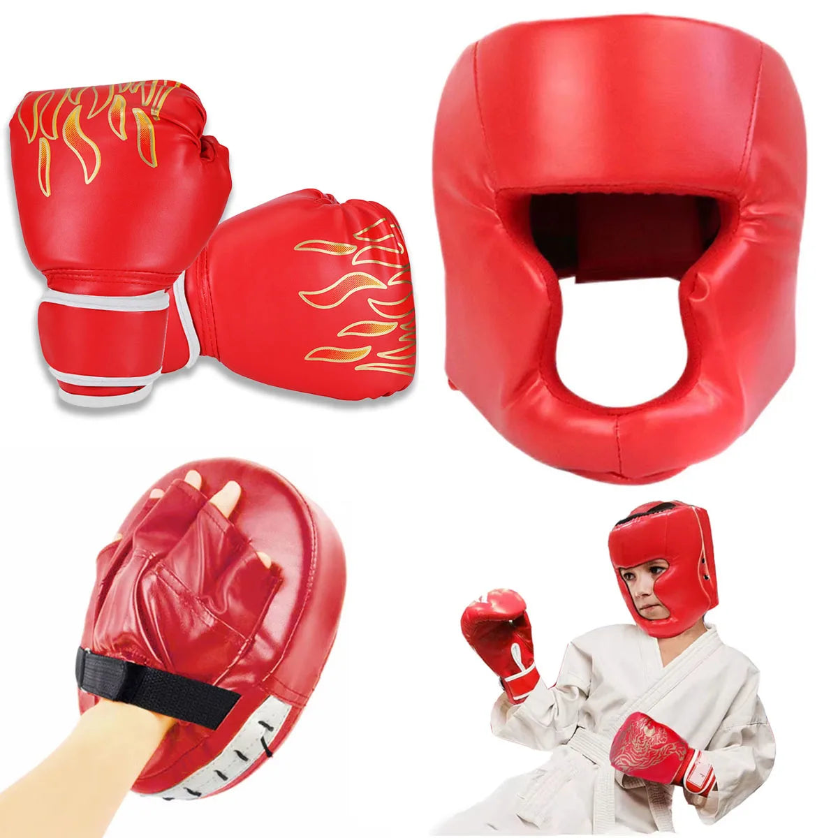1 Pair Punching Training Workout Fight Exercise Mitts