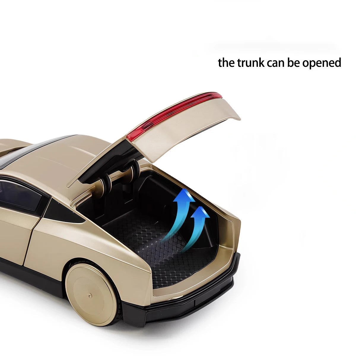 1:32 Cyber Robotaxi Driverless Taxi Alloy Metal Diecast Model