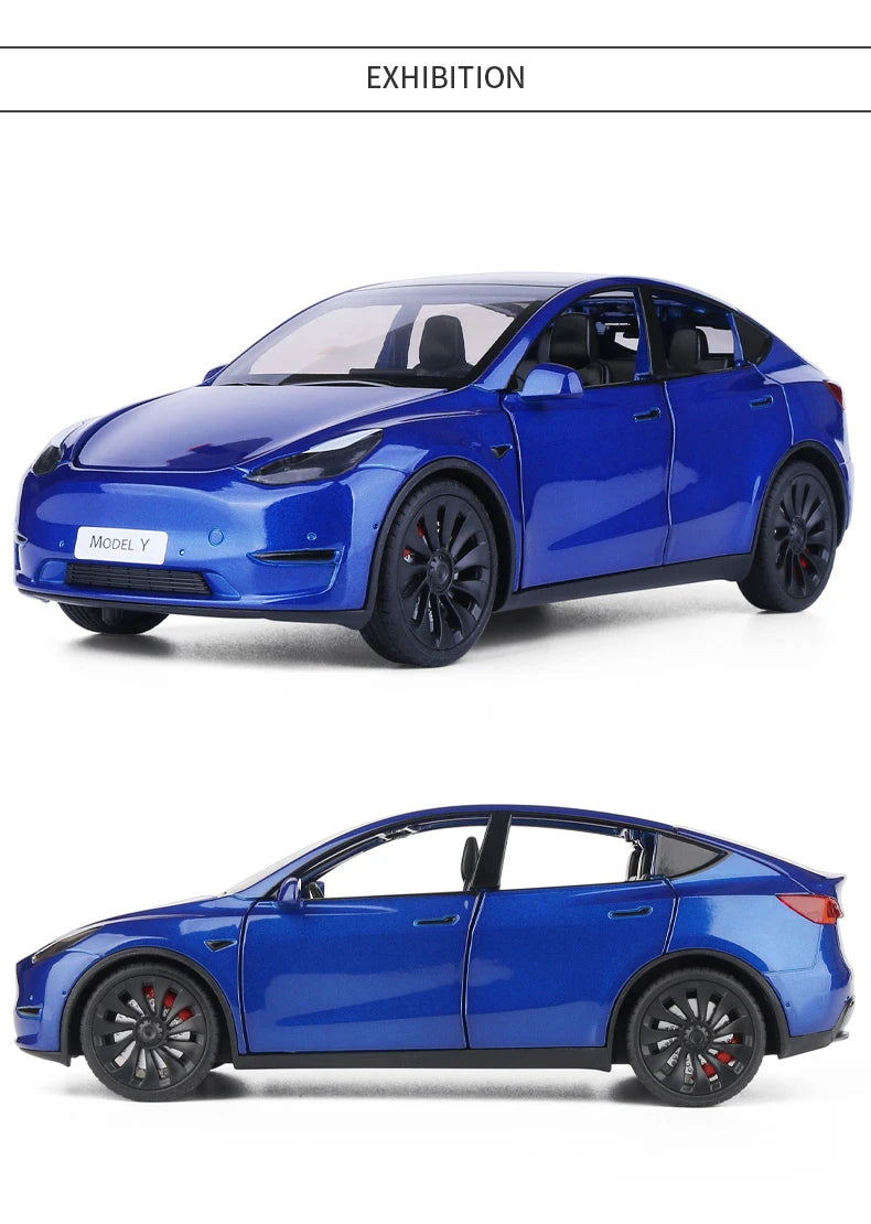 1/24 Scale Model Y Diecast Alloy Toys Models Car