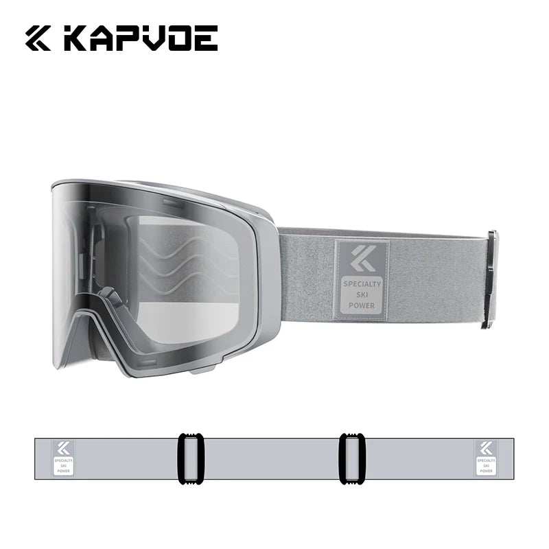 Kapvoe Photochromic Ski Goggles