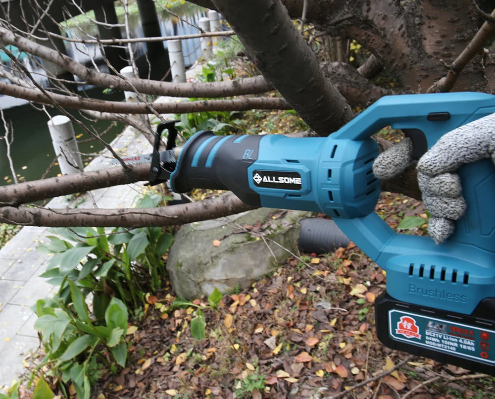 Allsome Reciprocating Saw Wood And Metal Cutting Machine Electric Saw