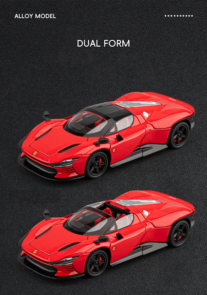 1:32 SP3 Daytona Alloy Sports Car Model