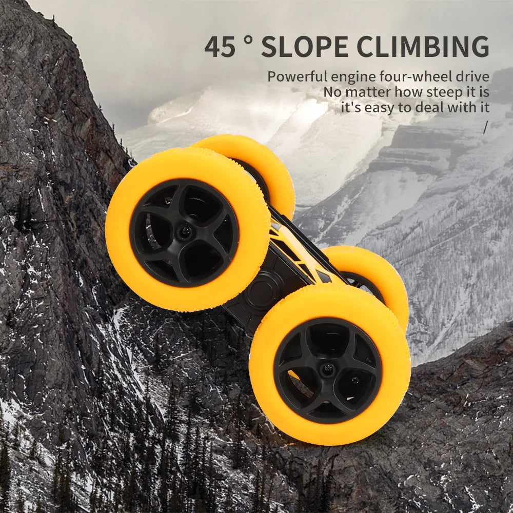 RC Stunt Car Children Double Sided Flip Remote Control 360 Rotation