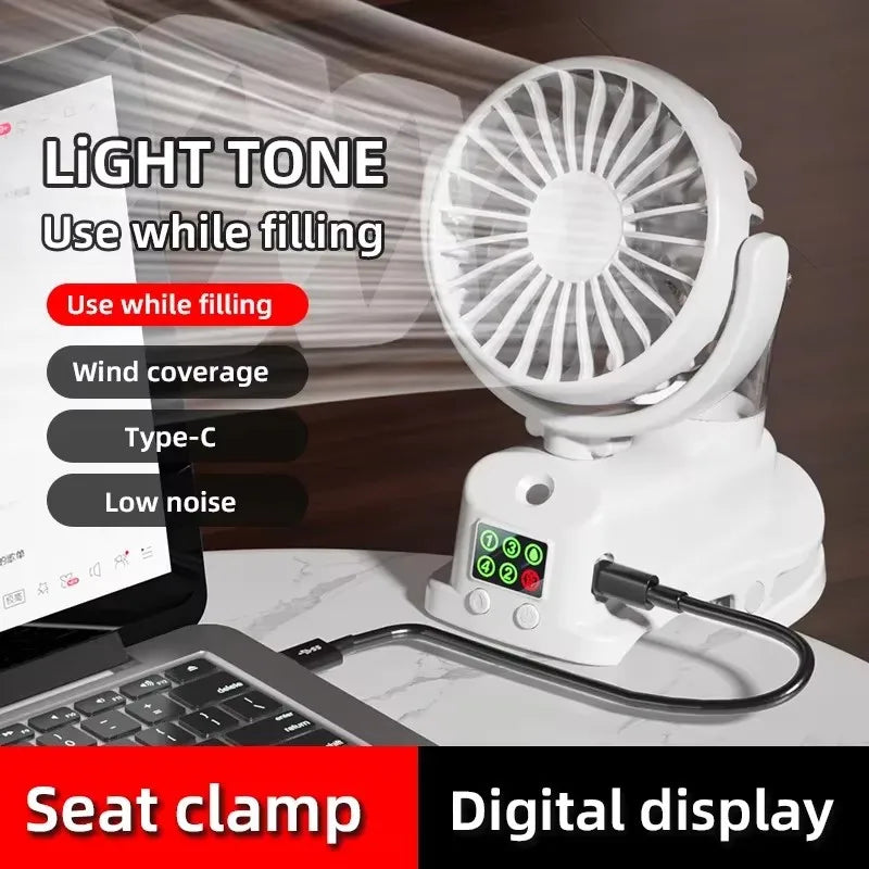 Refrigerating Clip Spray Fan