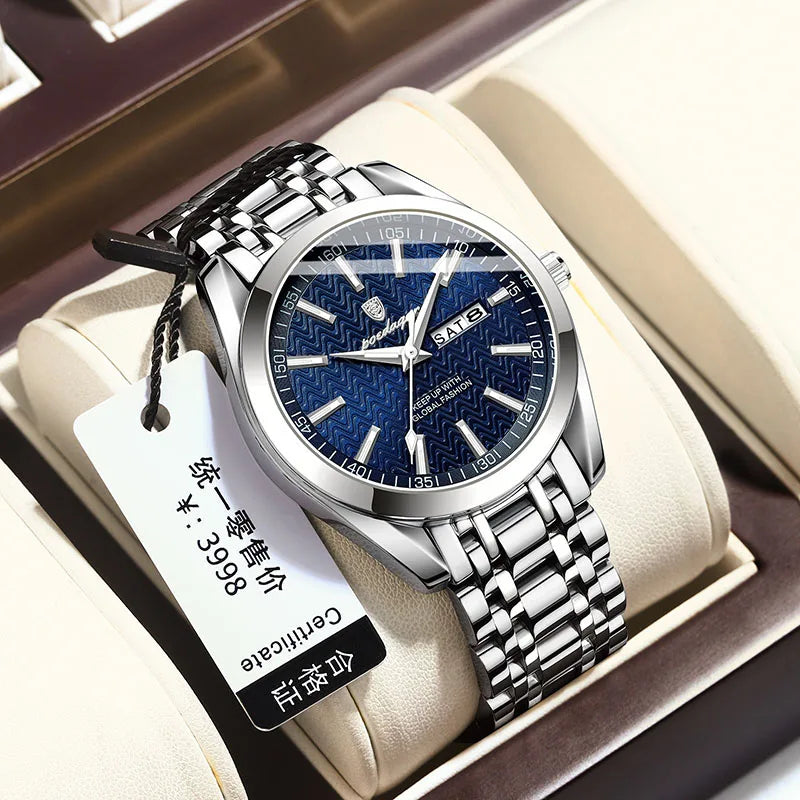 POEDAGAR Luxury Business Men Wristwatches