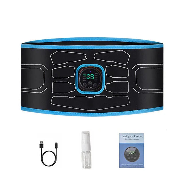 Electric Muscle Stimulation Muscle Toner EMS Abdominal Toning Belt