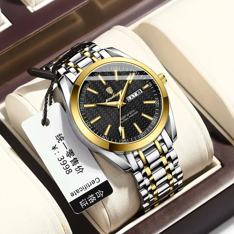 POEDAGAR Luxury Business Men Wristwatches