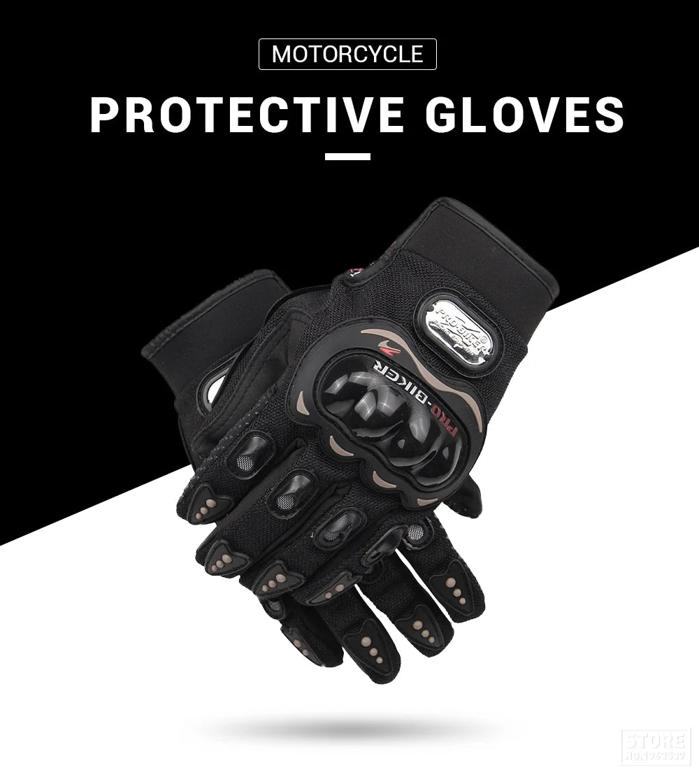 Motorcycle Gloves Windproof Waterproof Guantes Moto Men Motorbike Riding Gloves