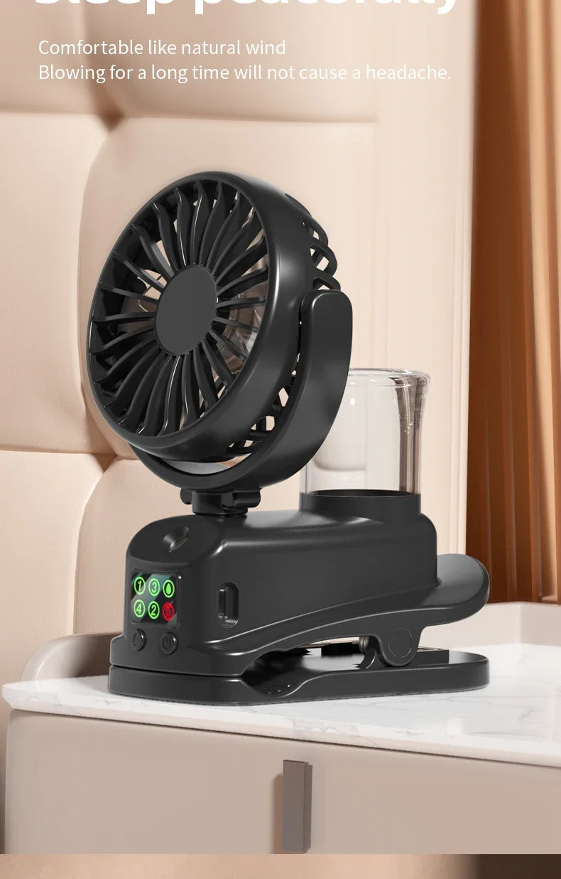 Refrigerating Clip Spray Fan