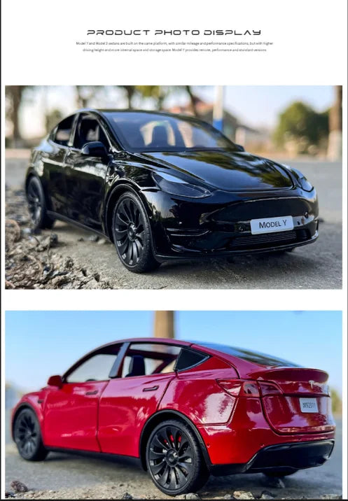 1/24 Scale Model Y Diecast Alloy Toys Models Car