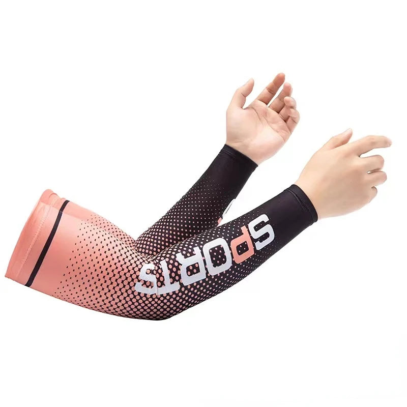 1 pair Cool Cycling Sport Cooling Arm Sleeves