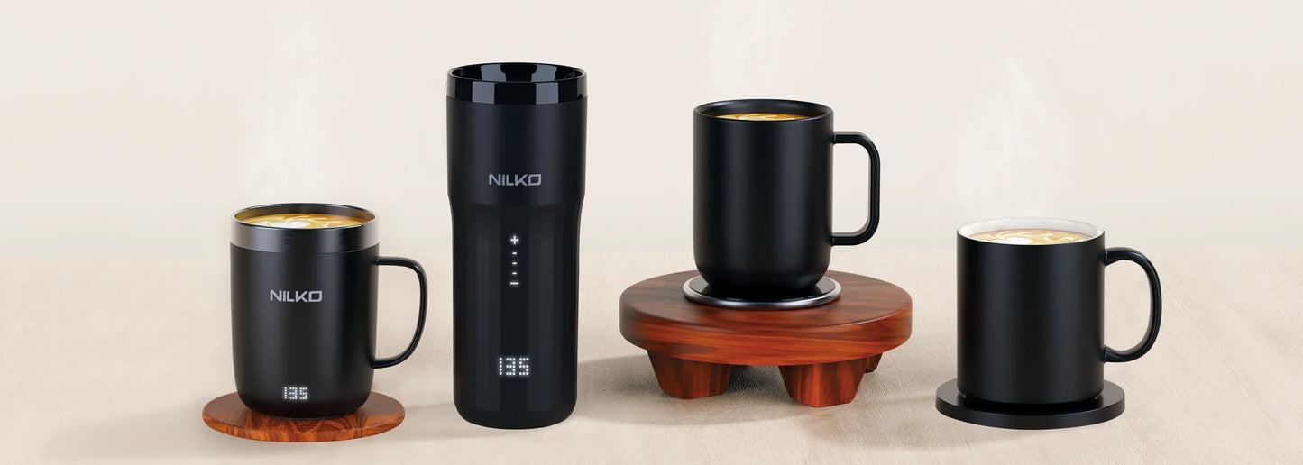 Smart mug warmer wireless heated coffee cup for office