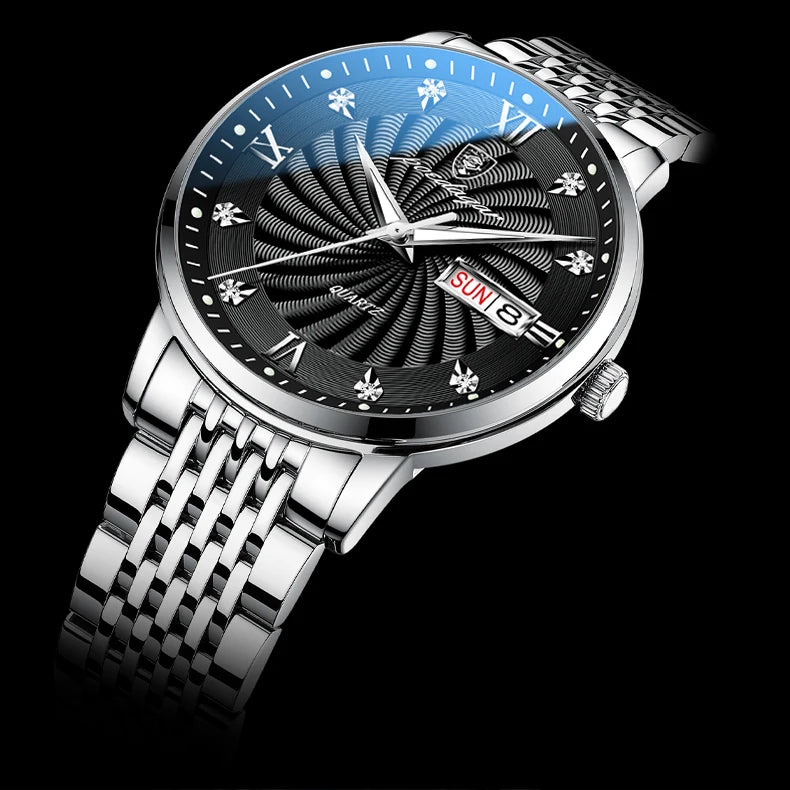 POEDAGAR Luxury Brand Man Watch Waterproof Luminous