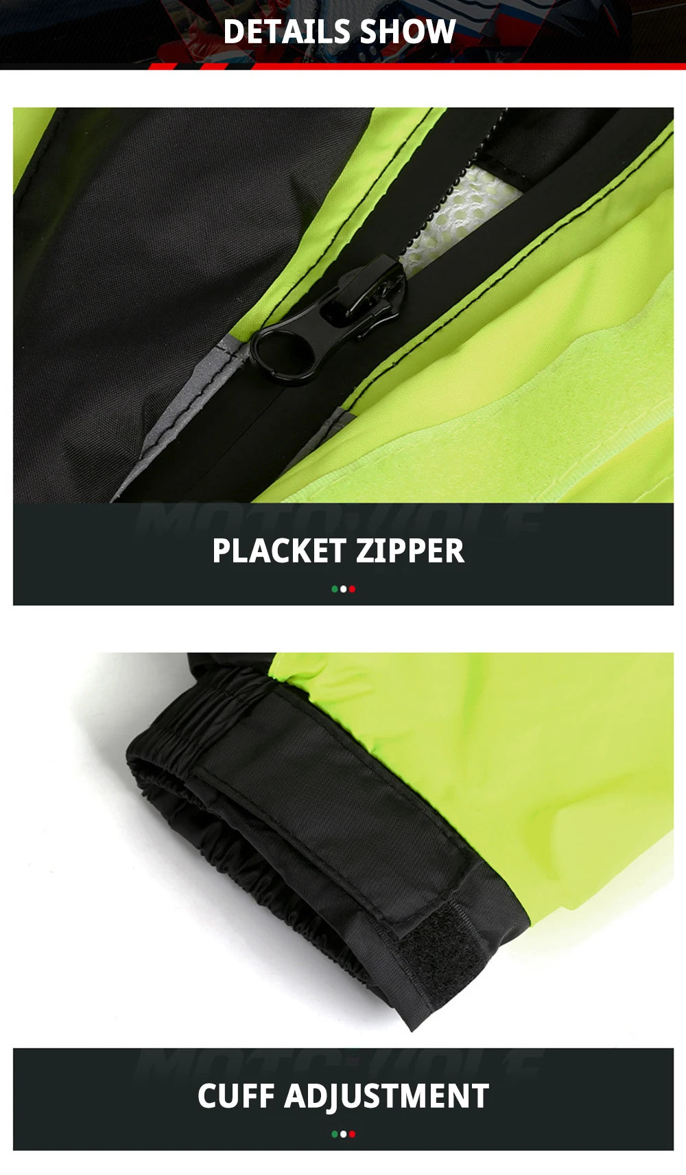 Summer Motorcycle Raincoat Rain Jacket Pants