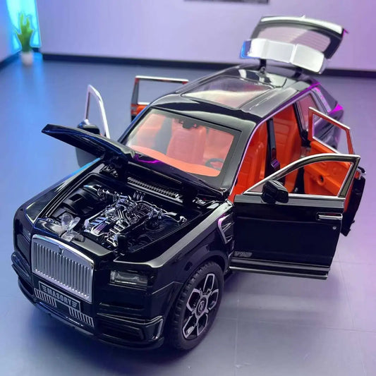 1:24 Rolls Royce Cullinan Masory SUV Alloy Luxy Car Model